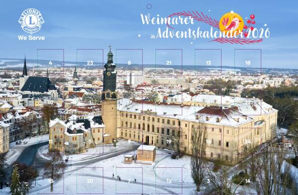 Adventskalender des Lions Club Weimar 2026